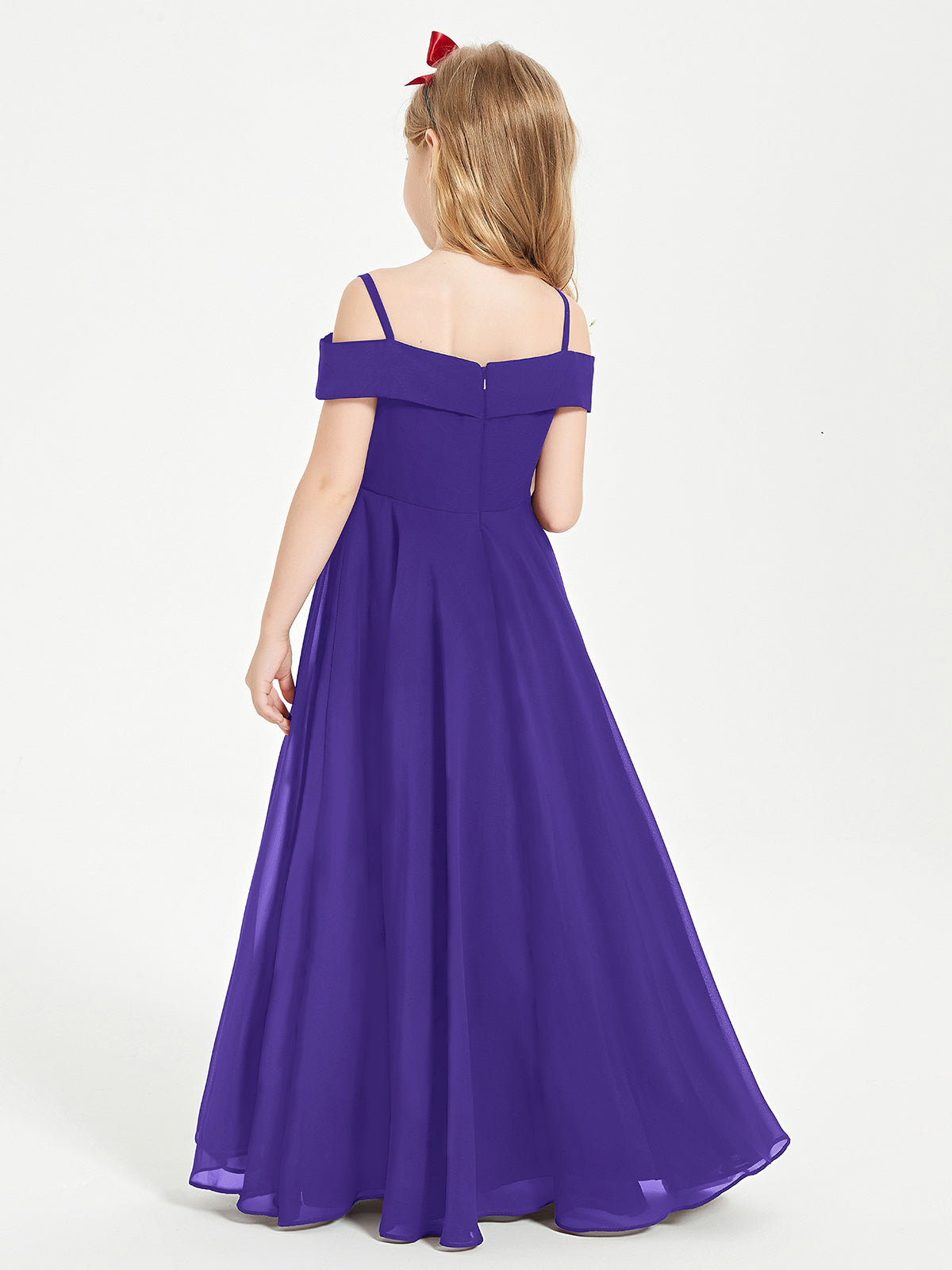 Off-the-Shoulder Dresses for Stylish Junior Bridesmaids Regency